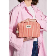 Hindbag Leon Toiletry Bag - Red Stripes
