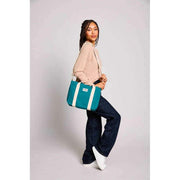 Hindbag Louise Square Crossbody Bag - Peacock Blue