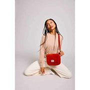 Hindbag Margault Shoulder Bag - Velvet Brick Orange