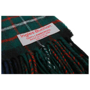 Ingles Buchan Ferguson Lambswool Scarf - Green/Blue/Red