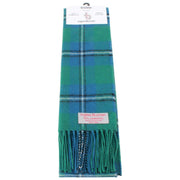 Ingles Buchan Irvine Lambswool Scarf - Blue/Green