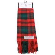 Ingles Buchan Kerr Lambswool Scarf - Red/Green/Black