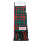 Ingles Buchan Maclntosh Hunting Lambswool Scarf - Green/Red/Yellow