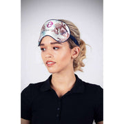 Jessica Russell Flint Cancer Silk Eye Mask - White/Beige