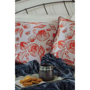 Jessica Russell Flint Shells Silk Pillowcase - Red/Pink
