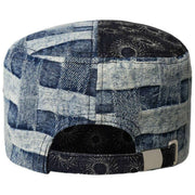 Kangol Denim Mashup Army Cap - Blue Picnic