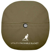 Kangol Multi-Utility Packable Bucket Hat - Dark Olive Green