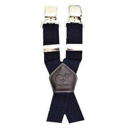Knightsbridge Neckwear XL Plain Clip Style Braces - Navy