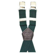 Knightsbridge Neckwear XL Plain Clip Style Braces - Olive Green