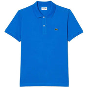 Lacoste Classic Pique Cotton Polo Shirt - Hilo Blue