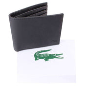 Lacoste Classic Small Folding Wallet - Black