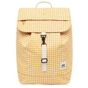 Lefrik Scout Vichy Backpack - Mustard Yellow