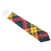 Locharron of Scotland Reiver Buchanan Modern Tartan Wool Tie - Yellow/Red/Green