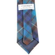 Locharron of Scotland Reiver Buchanan Tartan Tie - Blue/Purple/Brown