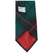 Locharron of Scotland Reiver Davidson Clan Modern Tie - Green/Blue/Red