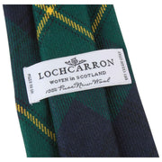 Locharron of Scotland Reiver Johnstone Modern Tartan Tie - Dark Green/Navy