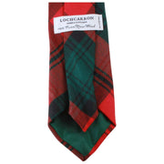 Locharron of Scotland Reiver Kerr Modern Tartan Tie - Red/Green