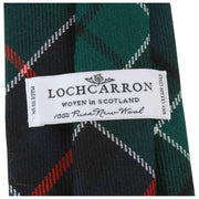 Locharron of Scotland Reiver Leslie Modern Tartan Tie - Navy/Green/Red