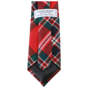 Locharron of Scotland Reiver MacFarlane Modern Tartan Tie - Red/Green/White