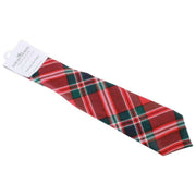 Locharron of Scotland Reiver MacFarlane Modern Tartan Tie - Red/Green/White