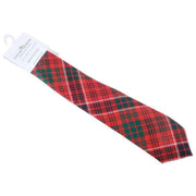 Locharron of Scotland Reiver MacRae Modern Tartan Tie - Red/Green