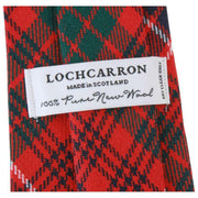 Locharron of Scotland Reiver MacRae Modern Tartan Tie - Red/Green