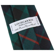 Locharron of Scotland Reiver Morrison Modern Tartan Tie - Navy/Green/Red