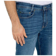 MAC Jeans Arne Recycled Denim Jeans - Dark Blue Authentic 3D