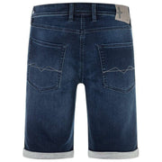 MAC Jeans Jog'N Light Sweat Denim Shorts - Dark Blue Vintage Wash
