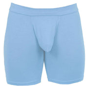 Obviously EliteMan Boxer Brief 6inch Leg - Sky Blue