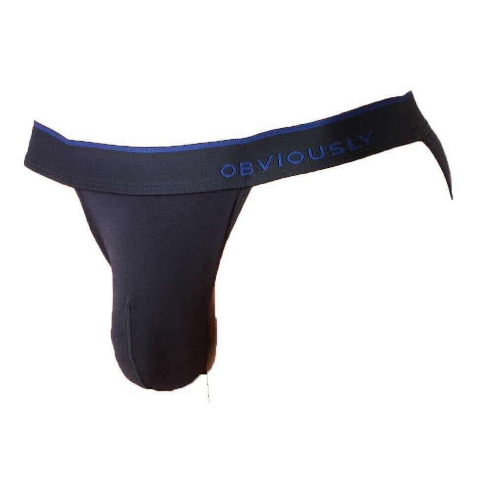 Charcoal Black Mens Obviously PrimeMan Bikini Brief – KJ Beckett – us.kjbeckett