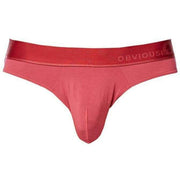 Obviously PrimeMan Hipster Brief - Brick Red