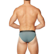 Obviously PrimeMan Hipster Brief - Slate Grey