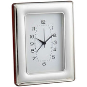 Orton West Large Mantel Clock - Silver