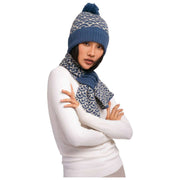 Powder Agatha Pom Pom Hat - Denim Mix