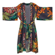 Powder Botany Bliss Kimono Gown - Charcoal Grey