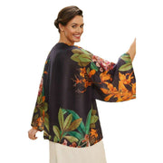 Powder Botany Bliss Kimono Jacket - Charcoal Grey