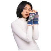 Powder Dani Wrist Warmers - Denim Mix