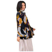 Powder Hellebore Velvet Jacket - Blue