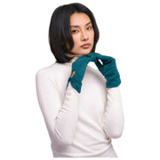 Powder Suki Gloves - Teal Blue