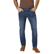 Redpoint Barrie 5-Pocket Modern Tapered Fit Jeans - Dark Stone Blue