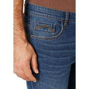 Redpoint Barrie 5-Pocket Modern Tapered Fit Jeans - Dark Stone Blue
