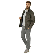 Redpoint Jasper Regular Slim Fit Chinos - Light Grey