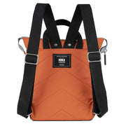 Roka Bantry B Small Black Label Recycled Nylon Backpack - Rooibos Orange