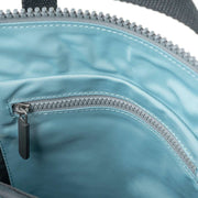 Roka Bantry B Small Black Label Recycled Nylon Backpack - Spearmint Blue