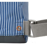 Roka Bantry B Small Hickory with Red Recycled Canvas Backpack - Red/Blue/White