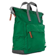 Roka Bantry B Small Sustainable Nylon Backpack - Emerald Green