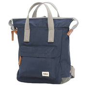 Roka Bantry B Small Sustainable Nylon Backpack - Midnight Navy