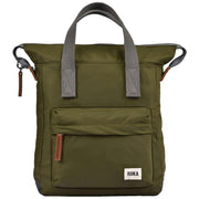 Roka Bantry B Small Sustainable Nylon Backpack - Military Green