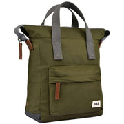 Roka Bantry B Small Sustainable Nylon Backpack - Military Green